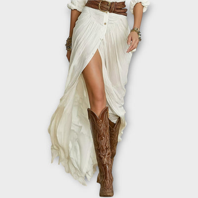 Nyugati Elegancia Gombos Maxi Ruha