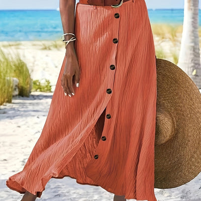 Átlátszó Midi Szoknya Hasítékkal