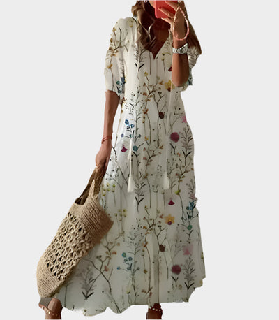 Vintage Ruha V-nyakkal