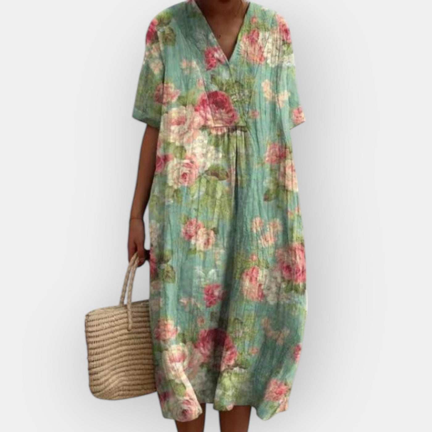 Virágmintás Ruha Nyári Napokra