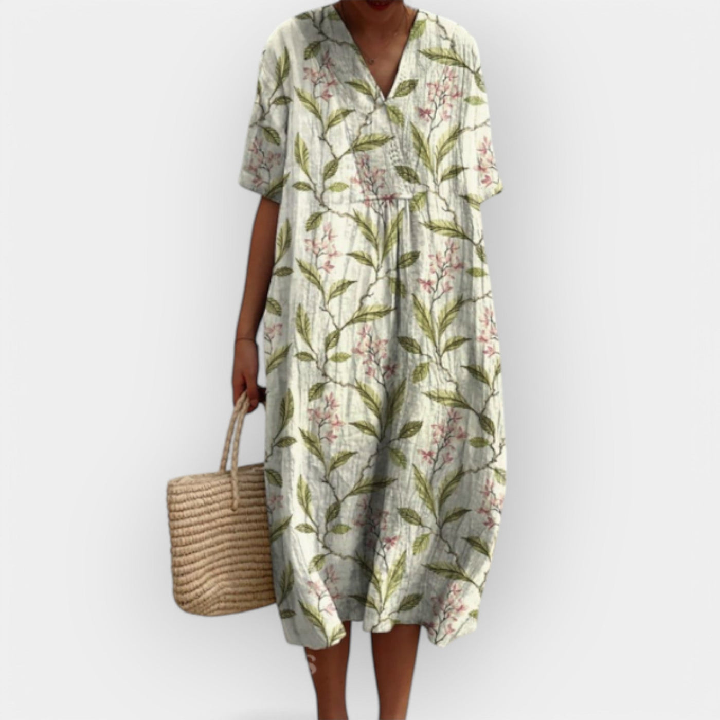 Virágmintás Ruha Nyári Napokra