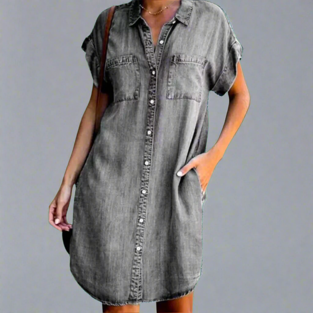 Rugalmas anyagból készült mini ruha