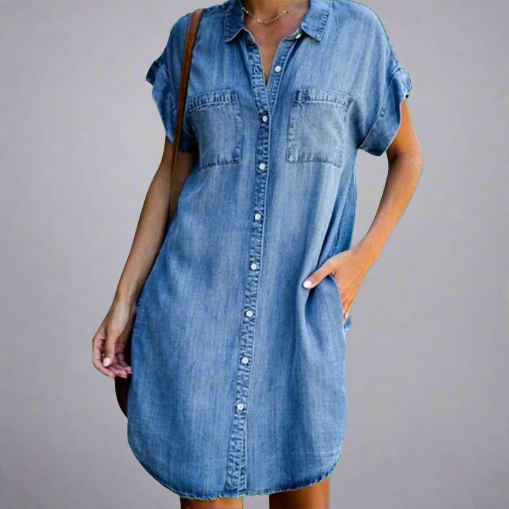 Rugalmas anyagból készült mini ruha