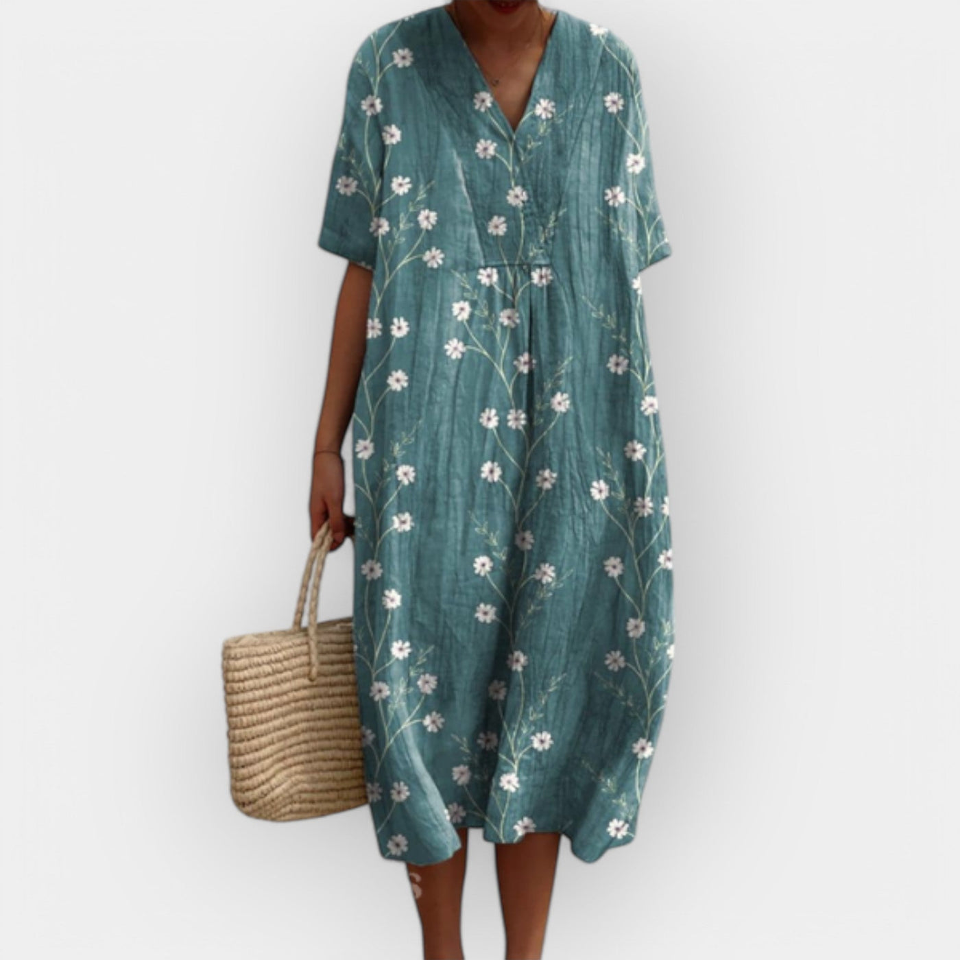 Virágmintás Ruha Nyári Napokra