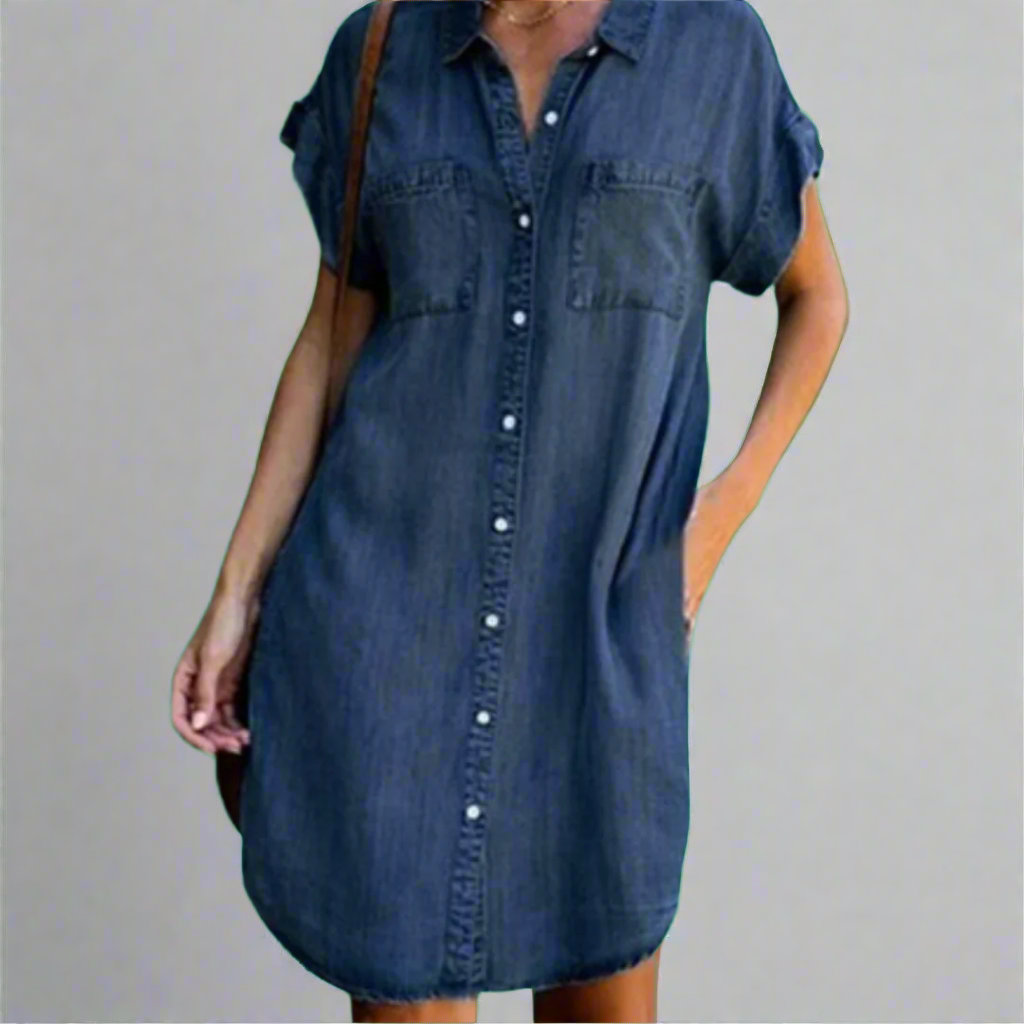 Rugalmas anyagból készült mini ruha