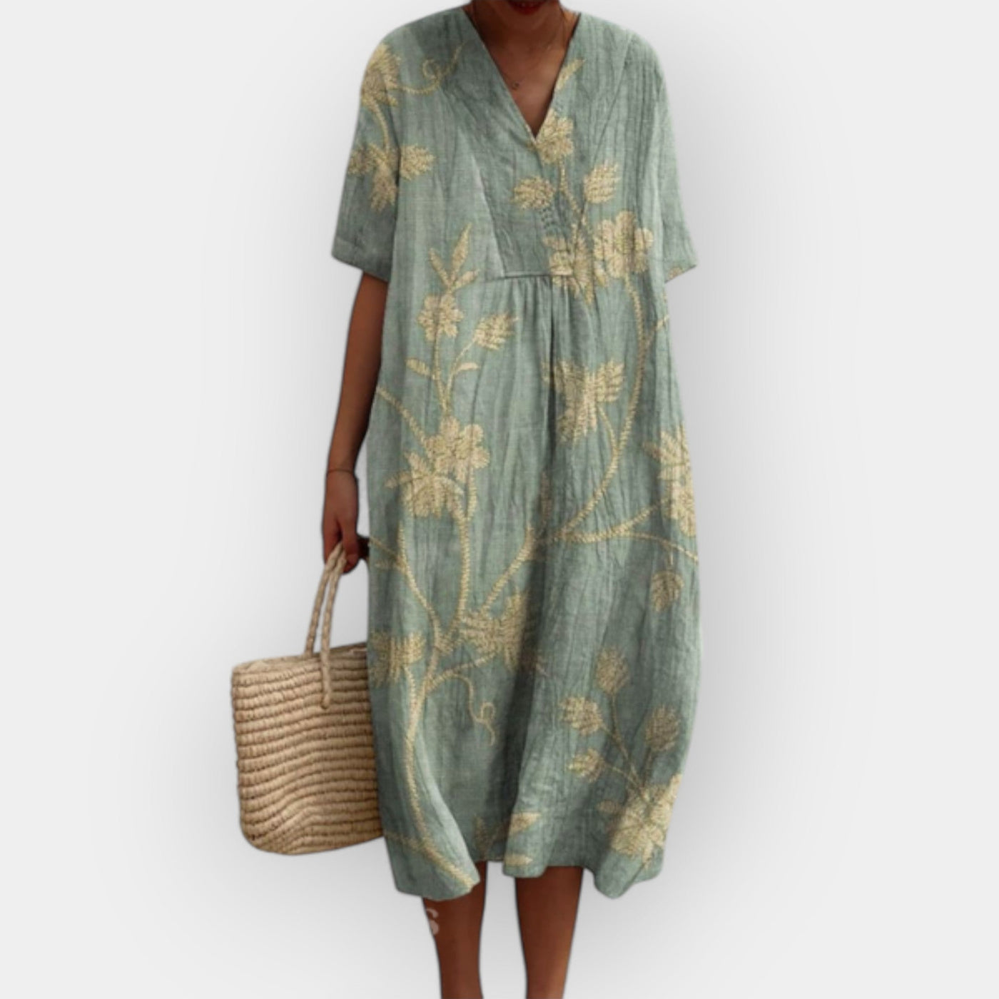 Virágmintás Ruha Nyári Napokra