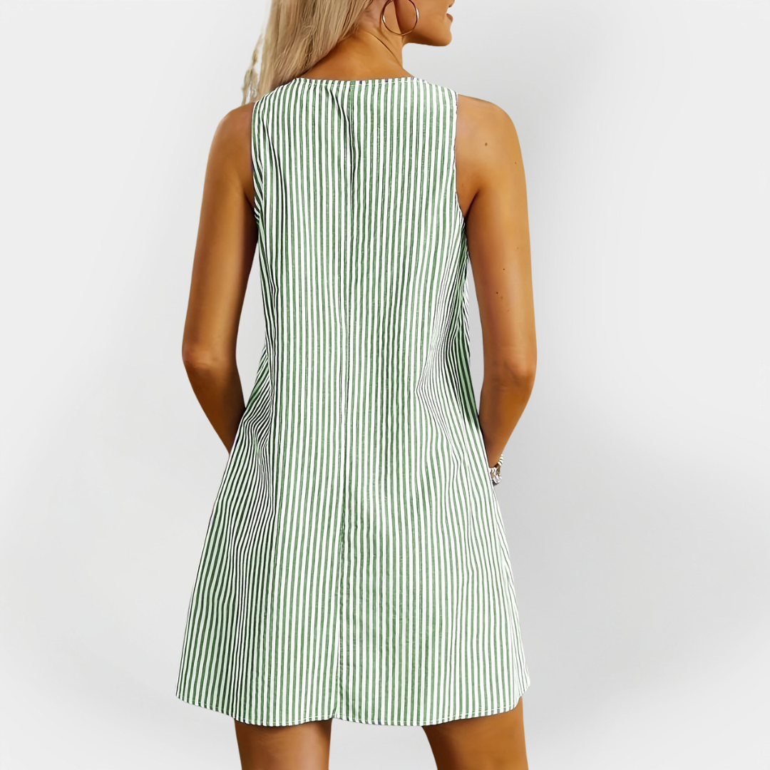 Ujjatlan Csíkos Ruha