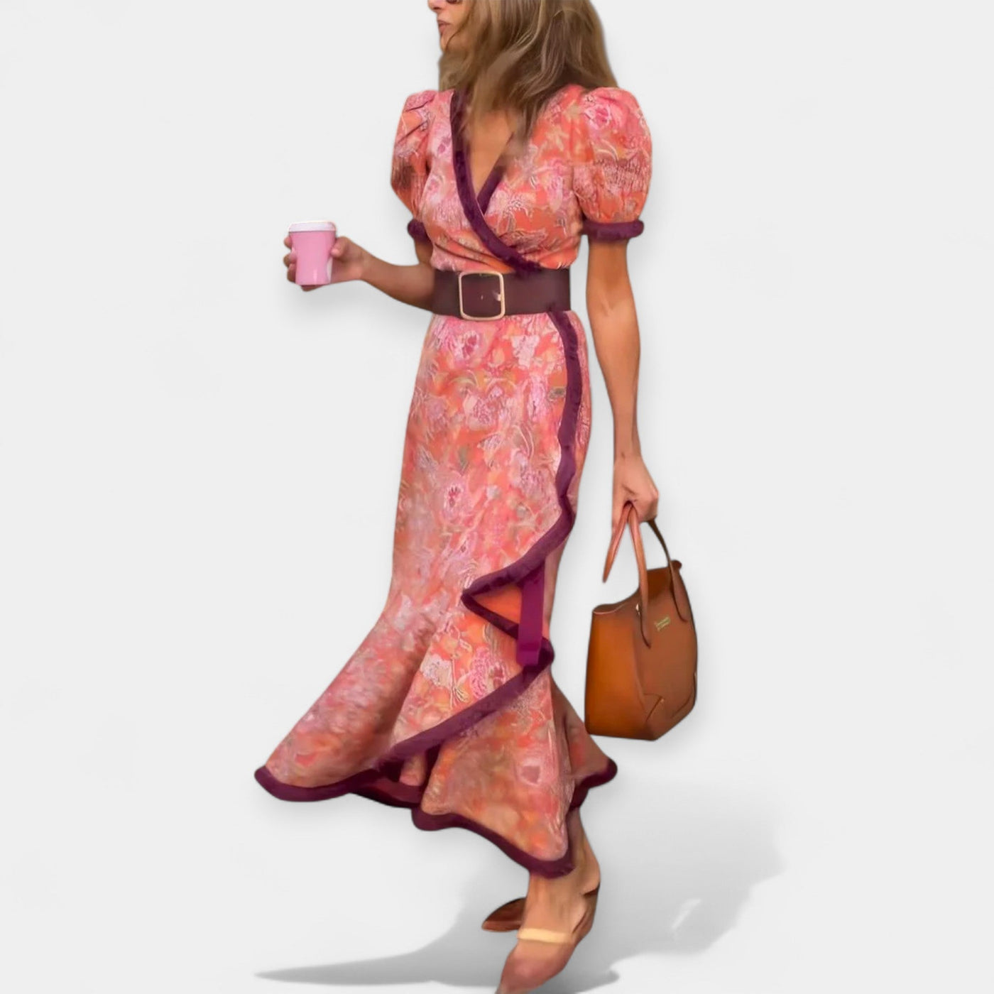 Romantikus Ruha Övvel és Selymes Ráncokkal