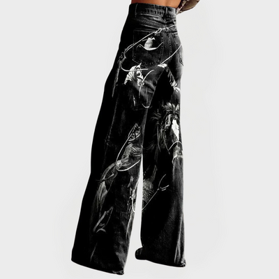 Stílusos, kényelmes farmer mintával