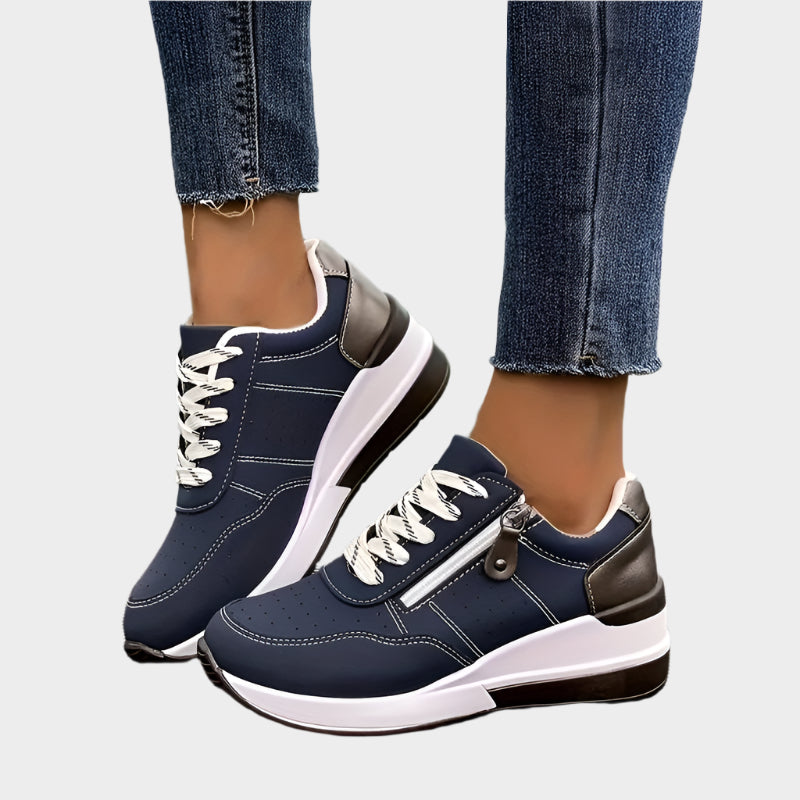 Ortopéd Cipő Cipzárral és Vastag Talppal