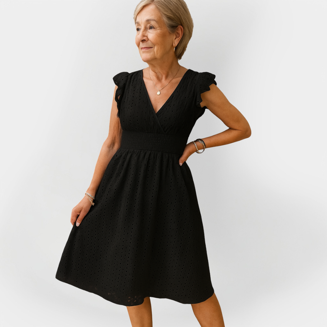 Impozáns Ruha Puffos Derékkal