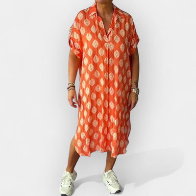 Légies Nyári Ruha V-kivágással