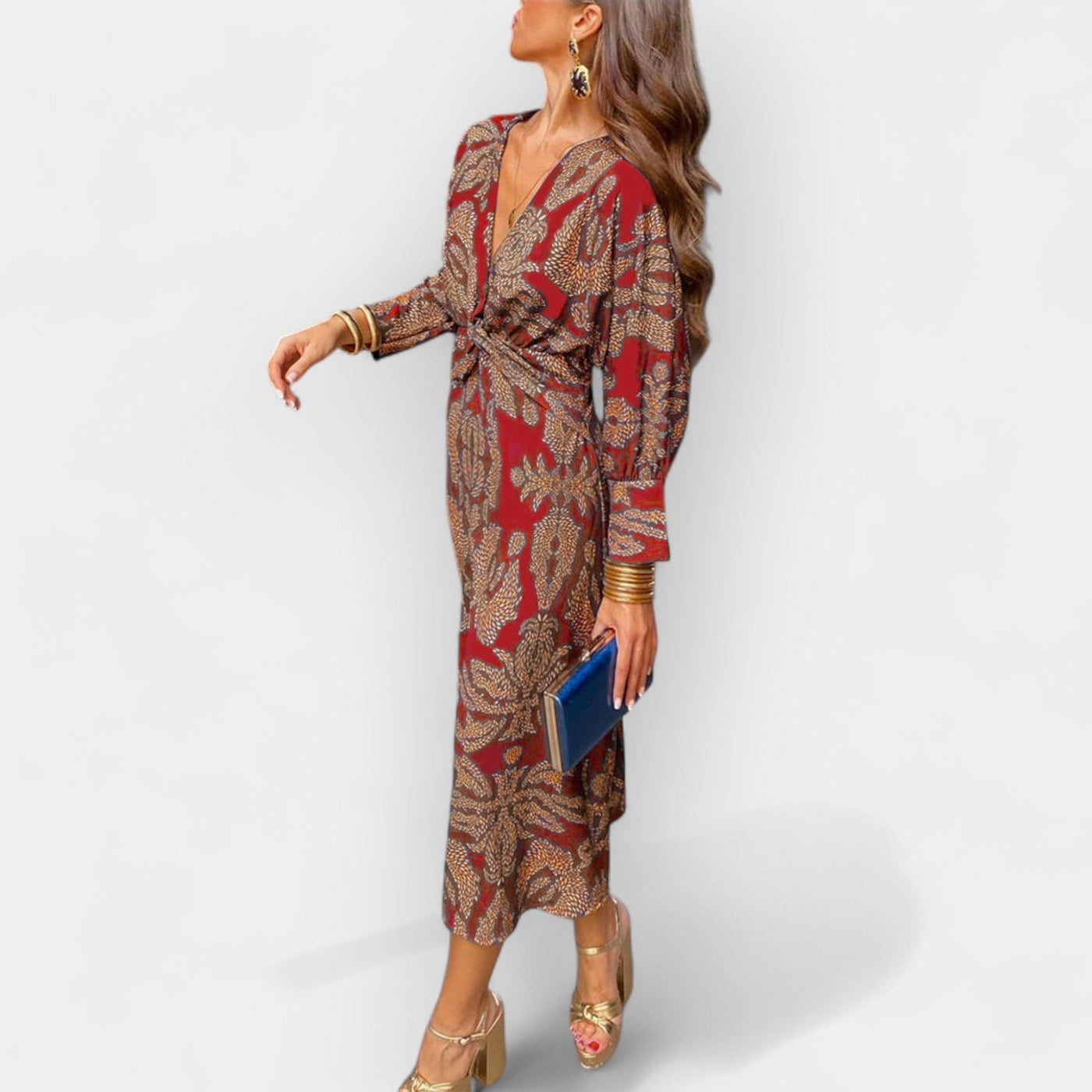 Minimalista Sátén Ruha