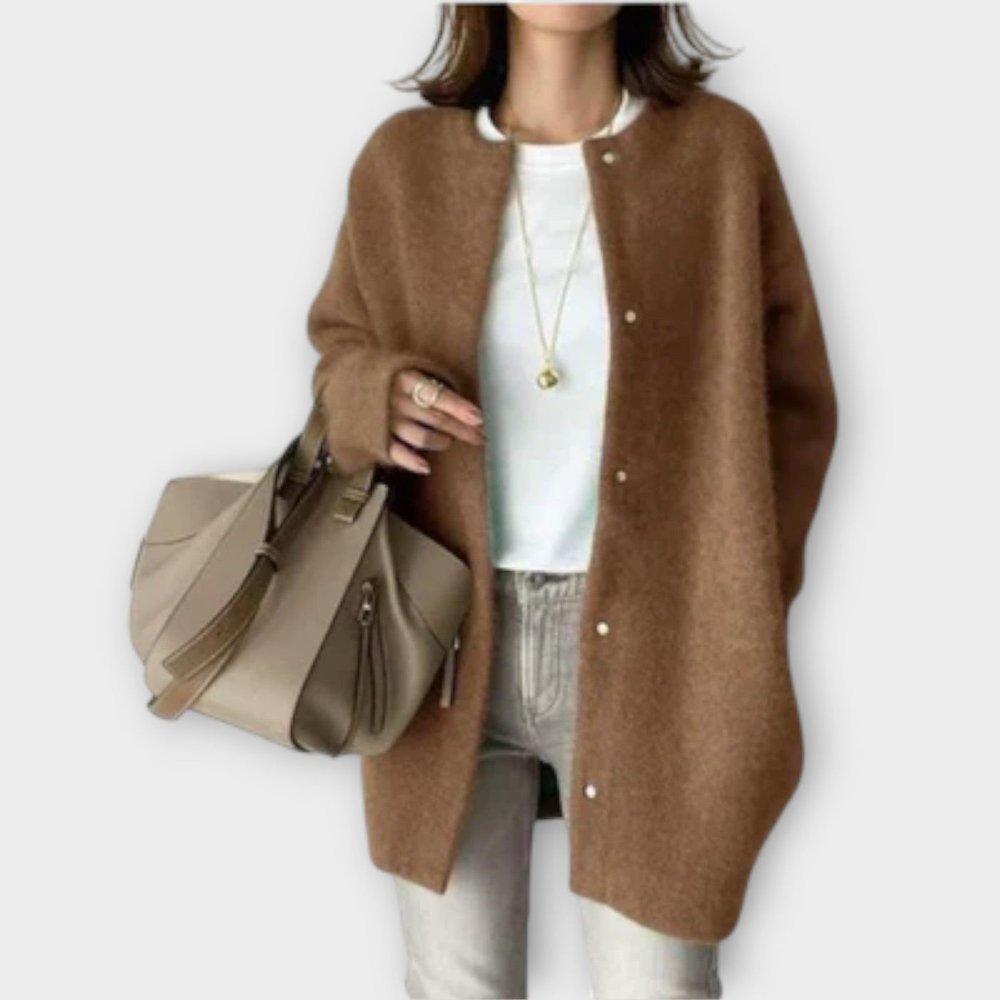 Lilly - Elegáns Kötött Kardigán