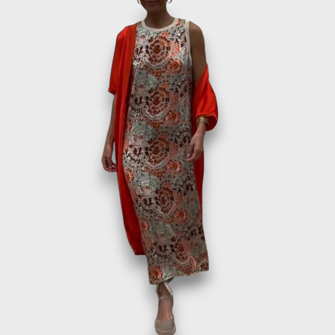 Maxi Ruha Kardigánnal