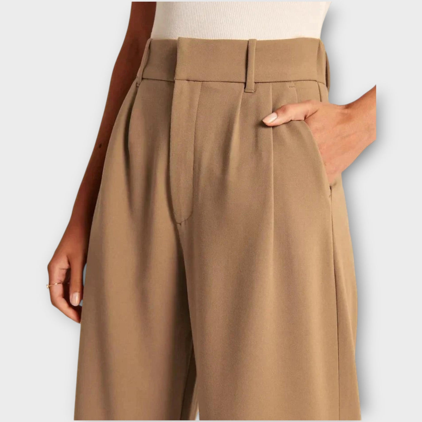 Széles Lábú Szakított Nadrág