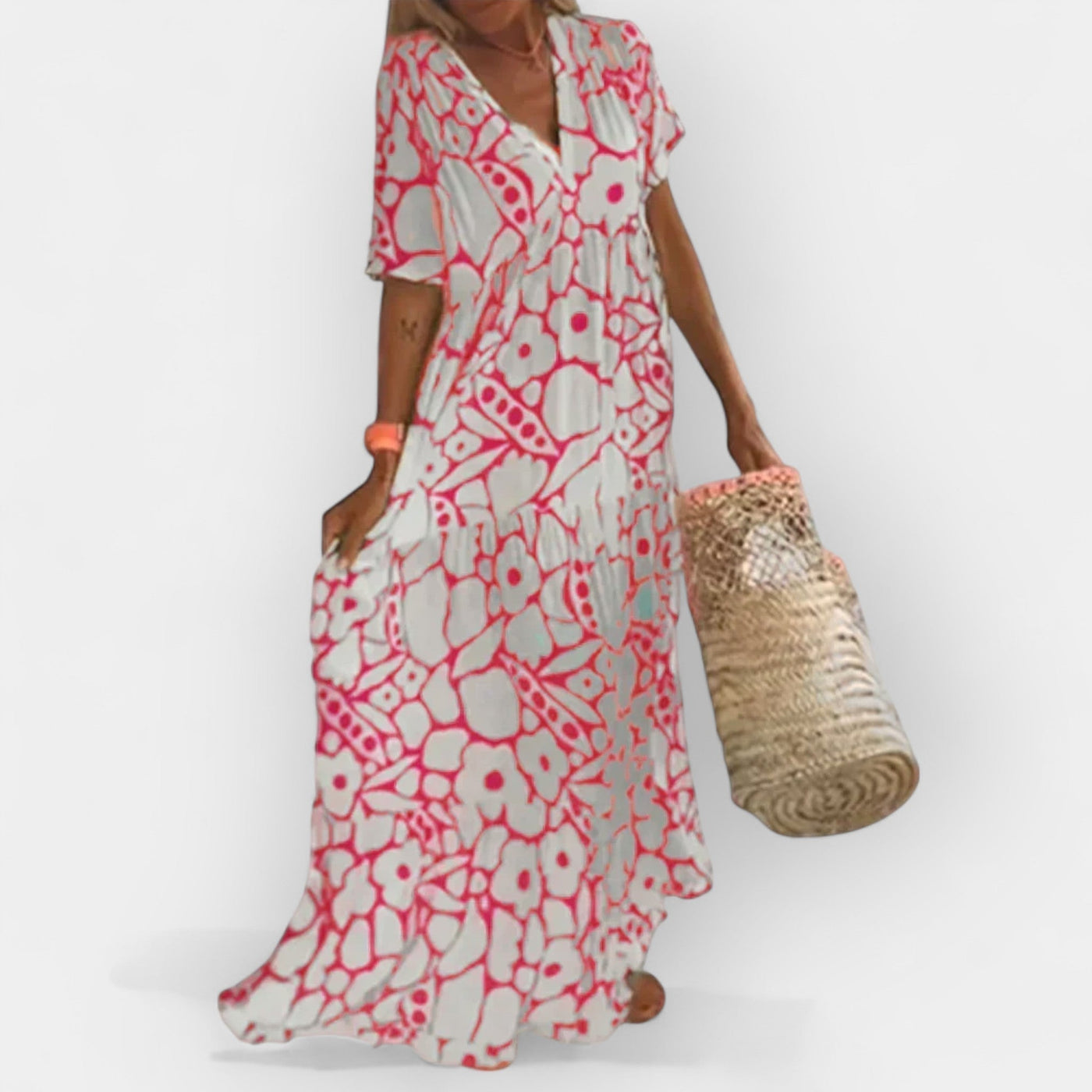 Légies nyári ruha mintával