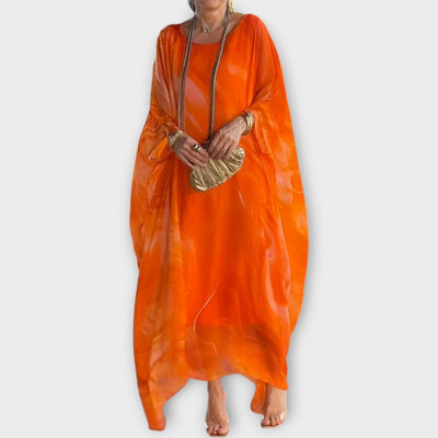 Maxi Kaftán Áttetsző Textúrával