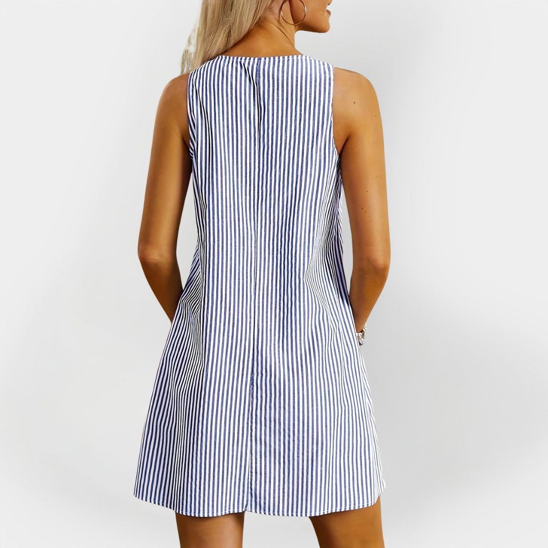 Ujjatlan Csíkos Ruha