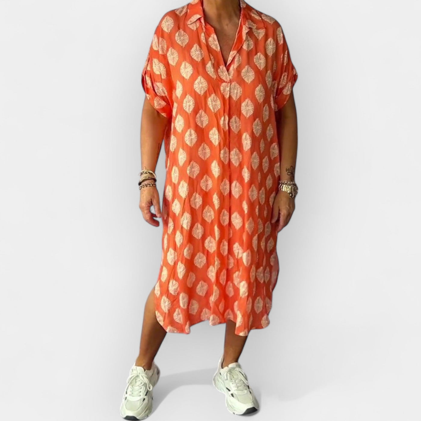 Légies Nyári Ruha V-kivágással