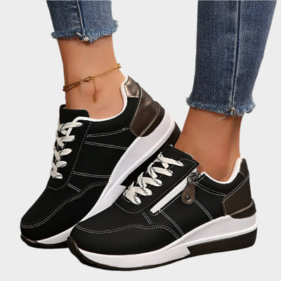 Ortopéd Cipő Cipzárral és Vastag Talppal