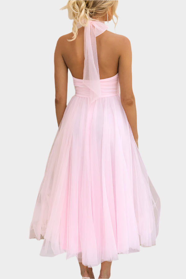 Csipkés Virágos Midi