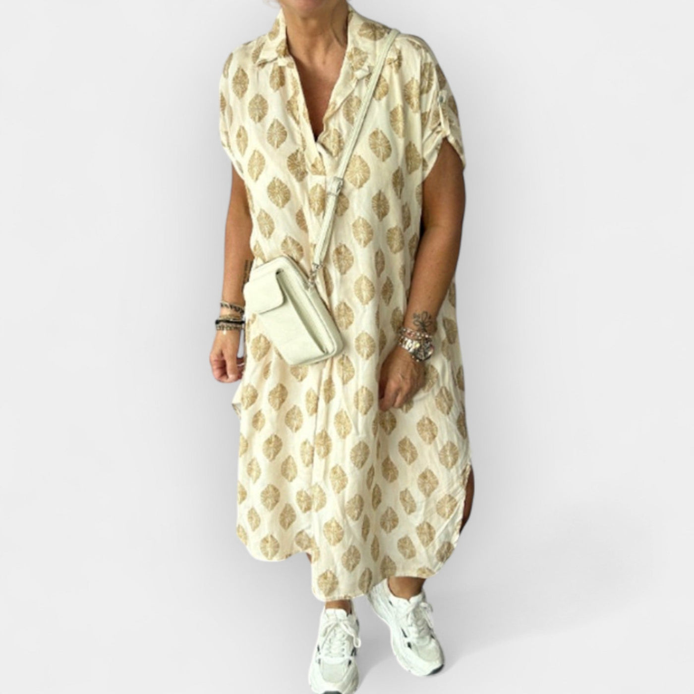 Légies Nyári Ruha V-kivágással