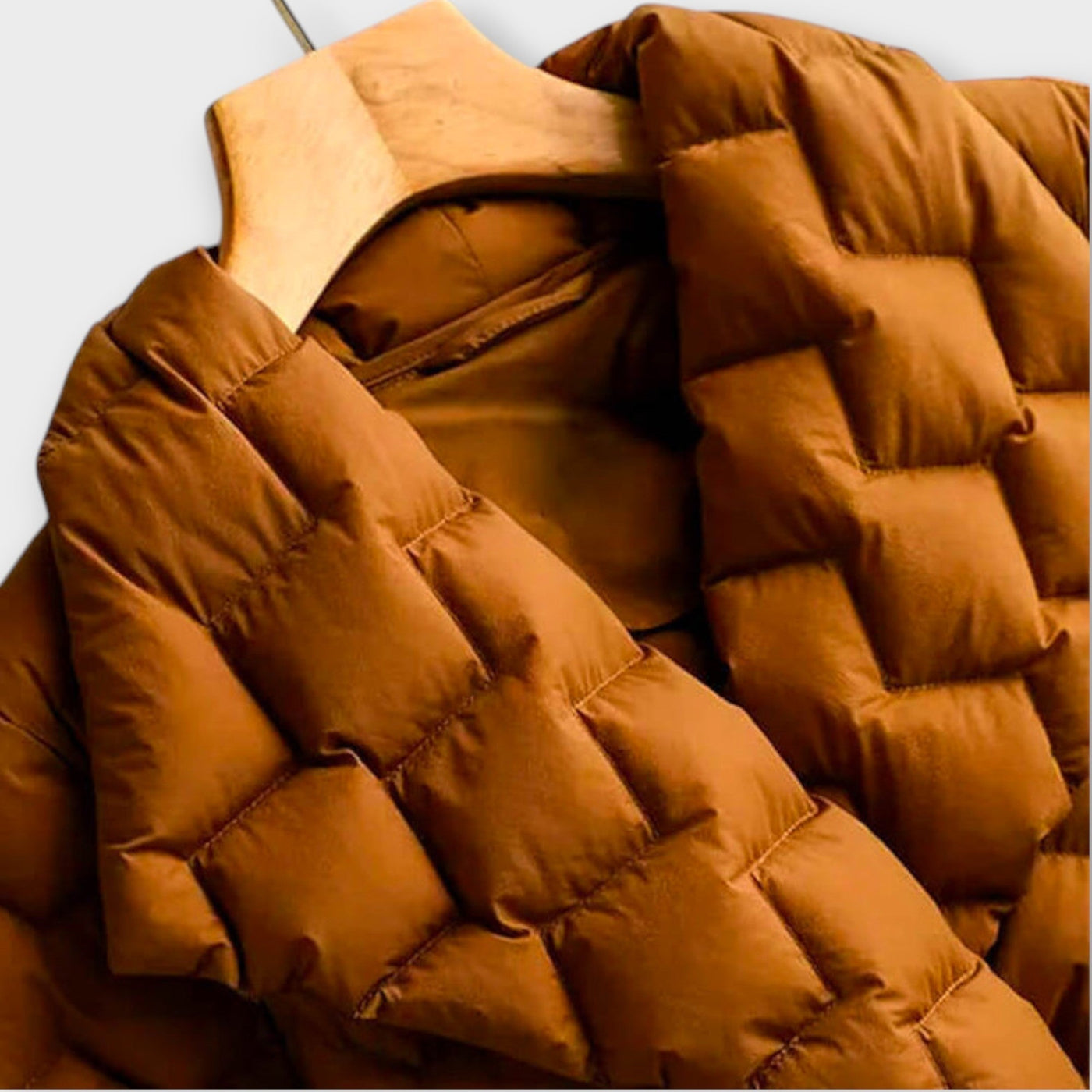 Töltött Kötött Kabát Övvel