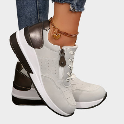 Ortopéd Cipő Cipzárral és Vastag Talppal