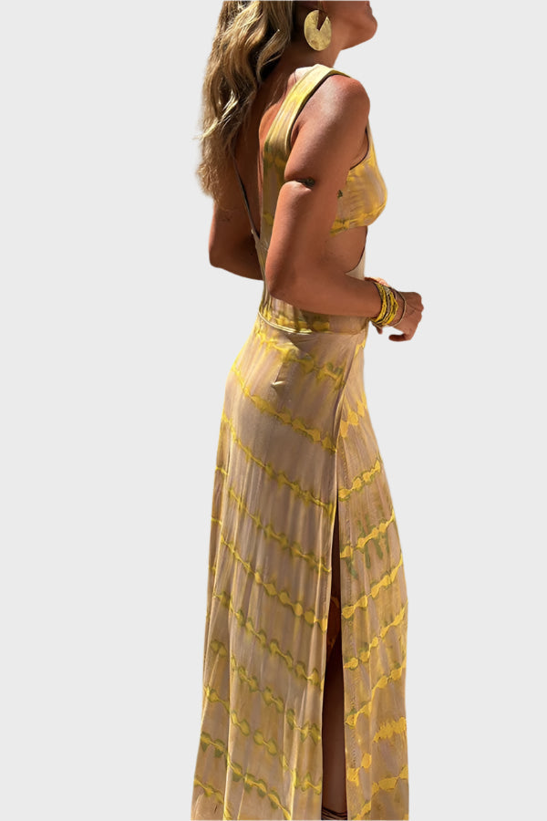 Kényelmes Kivágott Ruha