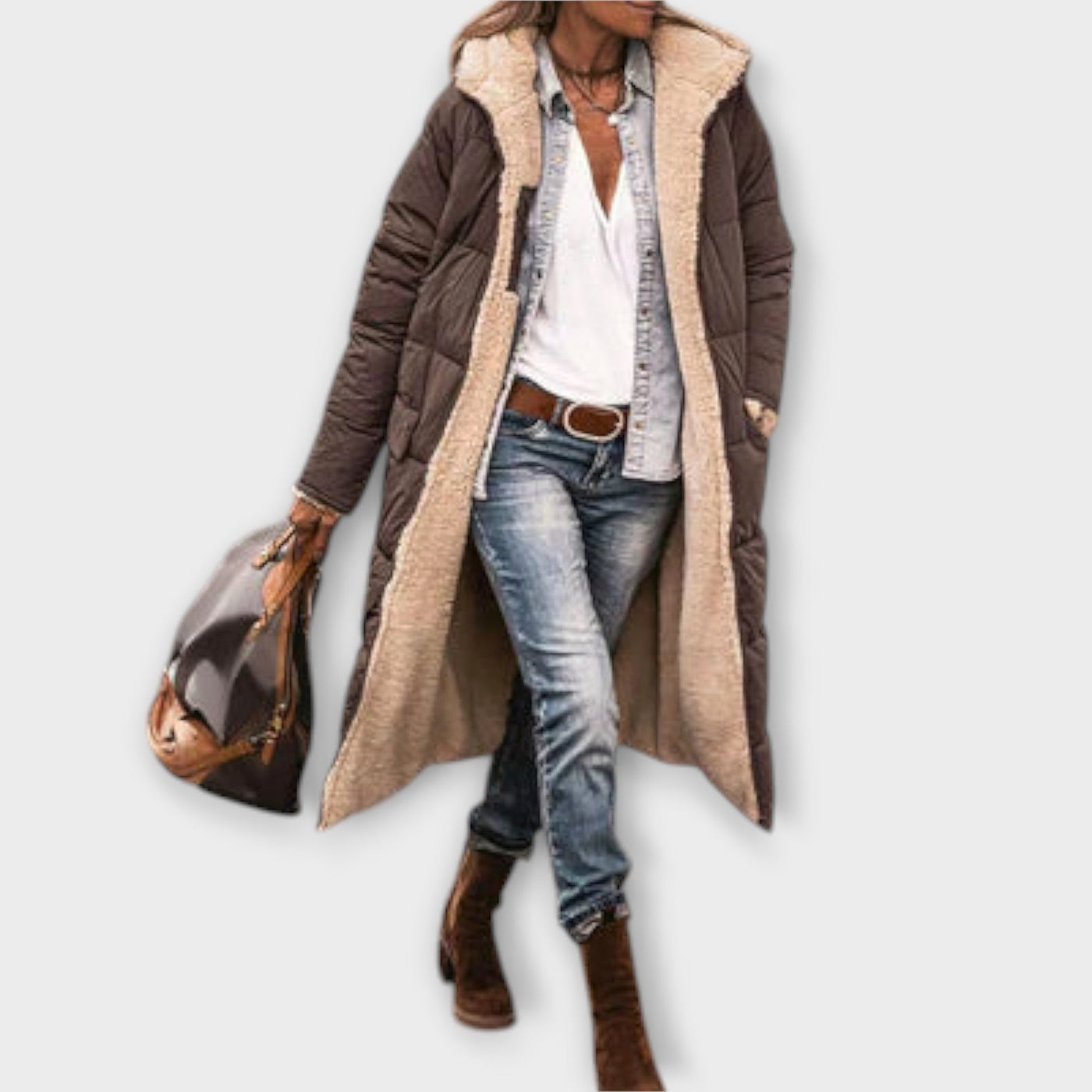 Kora - Kötött Fleece Béléssel