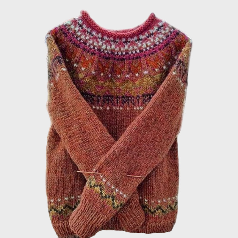 Kötött Vintage Inspirálta Garbó