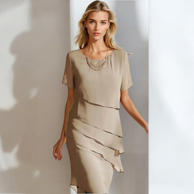 Elegáns Chiffon Ruha