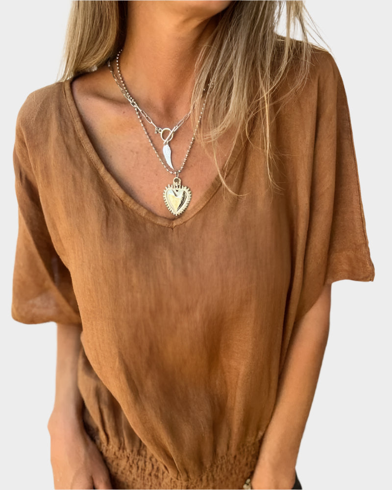 Kényelmes Nyári Blúz