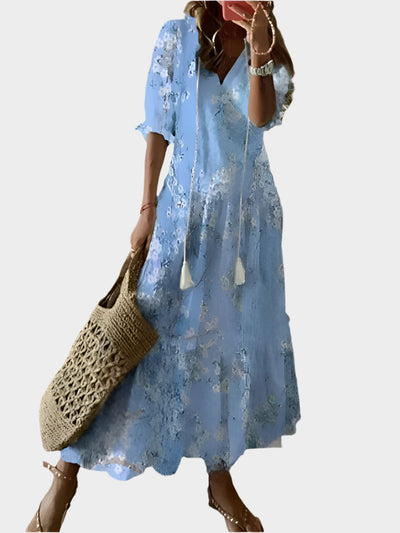 Vintage Ruha V-nyakkal