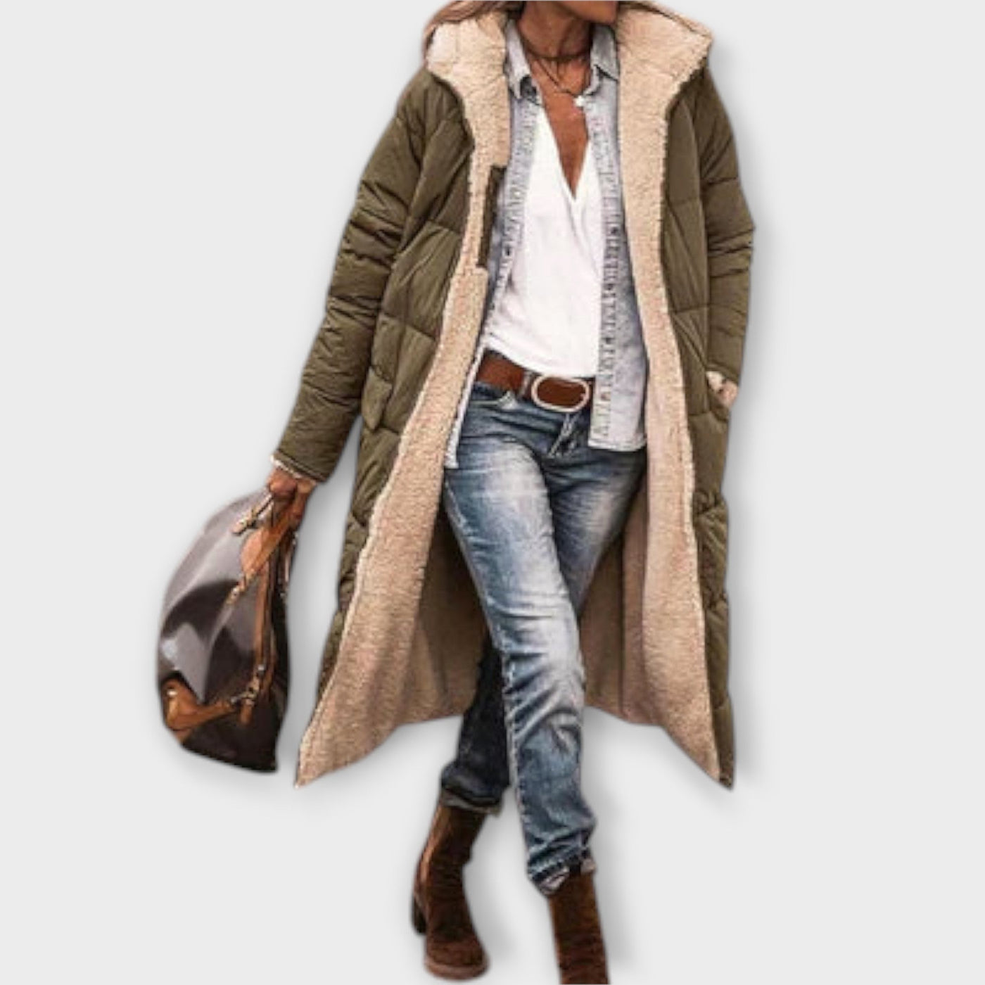 Kora - Kötött Fleece Béléssel