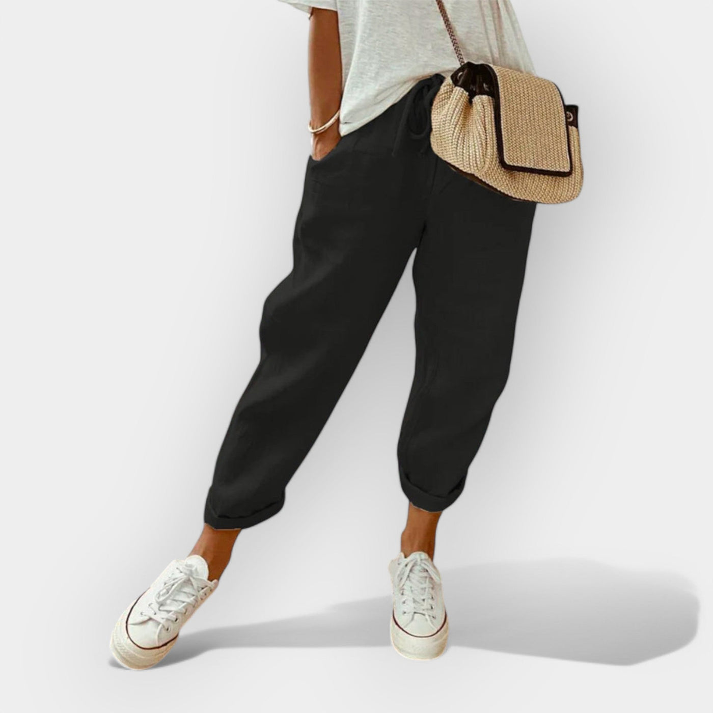 Könnyű Vászon Nadrág