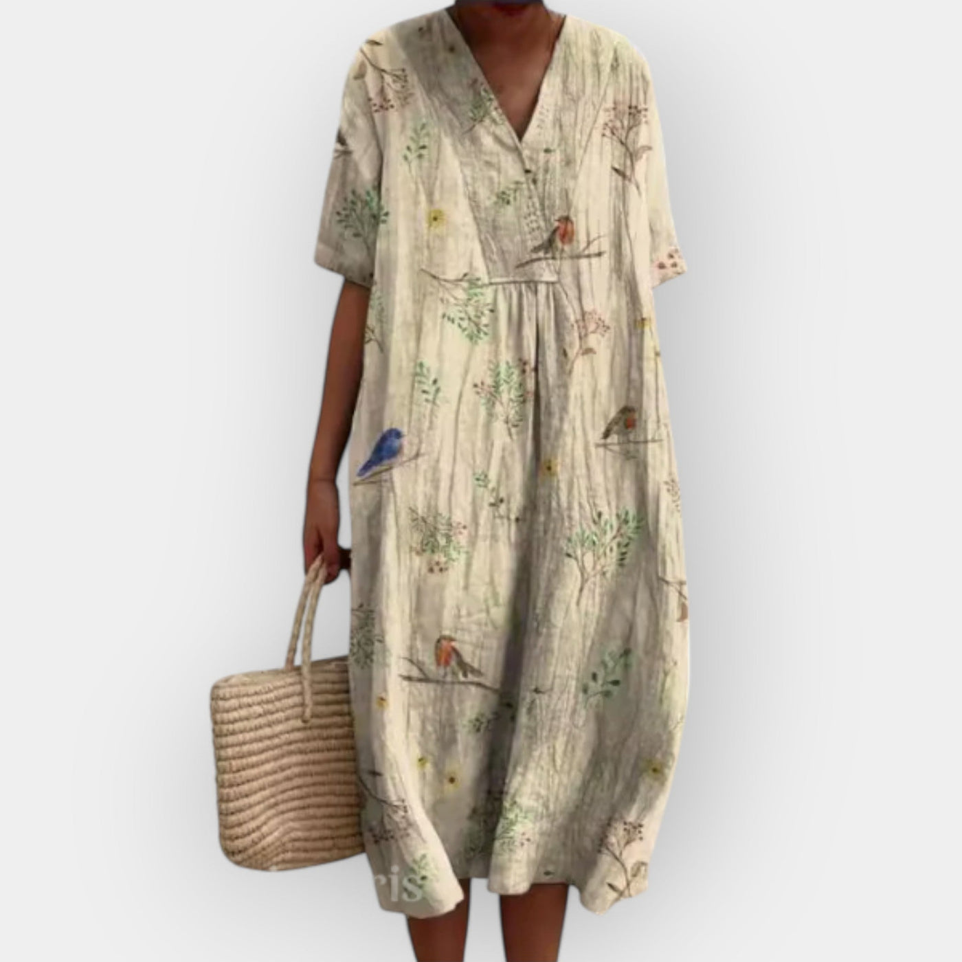 Virágmintás Ruha Nyári Napokra