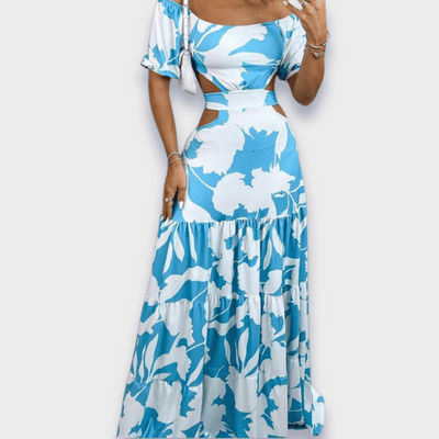 Sziluettet kiemelő ruha luxus anyagból