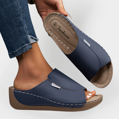 Ortopéd Bőr Szandál