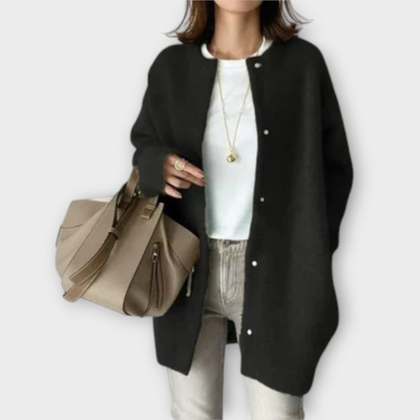 Lilly - Elegáns Kötött Kardigán