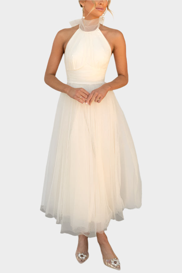 Csipkés Virágos Midi