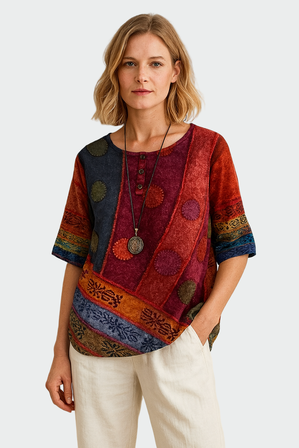 Művészi Tervezésű Puha Póló