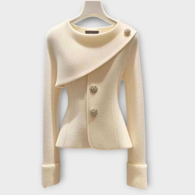 Aszimmetrikus Gombos Blézer