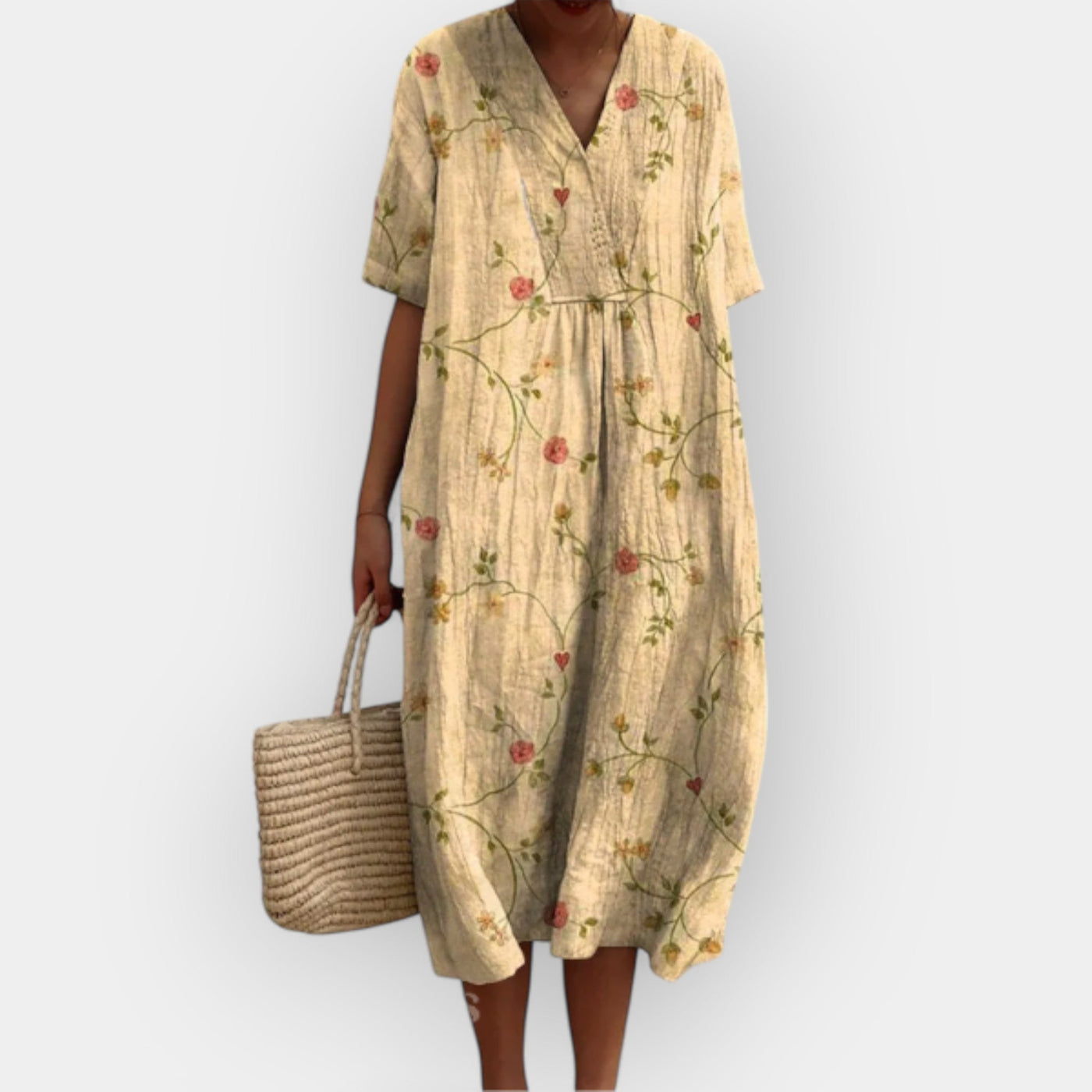 Virágmintás Ruha Nyári Napokra