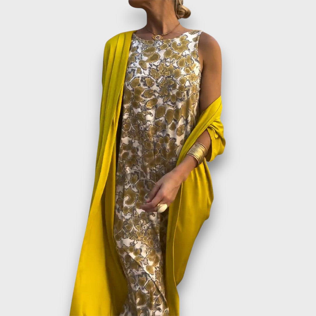 Maxi Ruha Kardigánnal