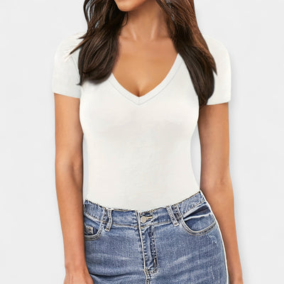 Nyári V-alakú Body