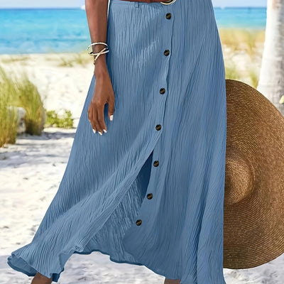 Átlátszó Midi Szoknya Hasítékkal