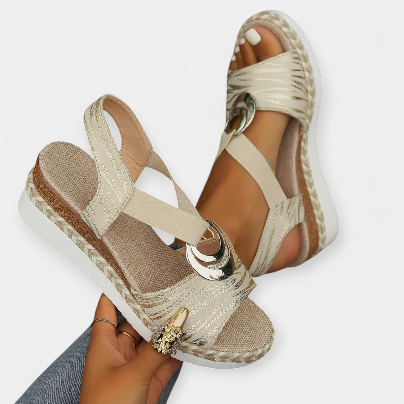 Római Szandál Kötéssel