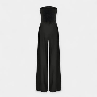 Teljes Hosszúságú Jumpsuit Strap nélküli Korszettel